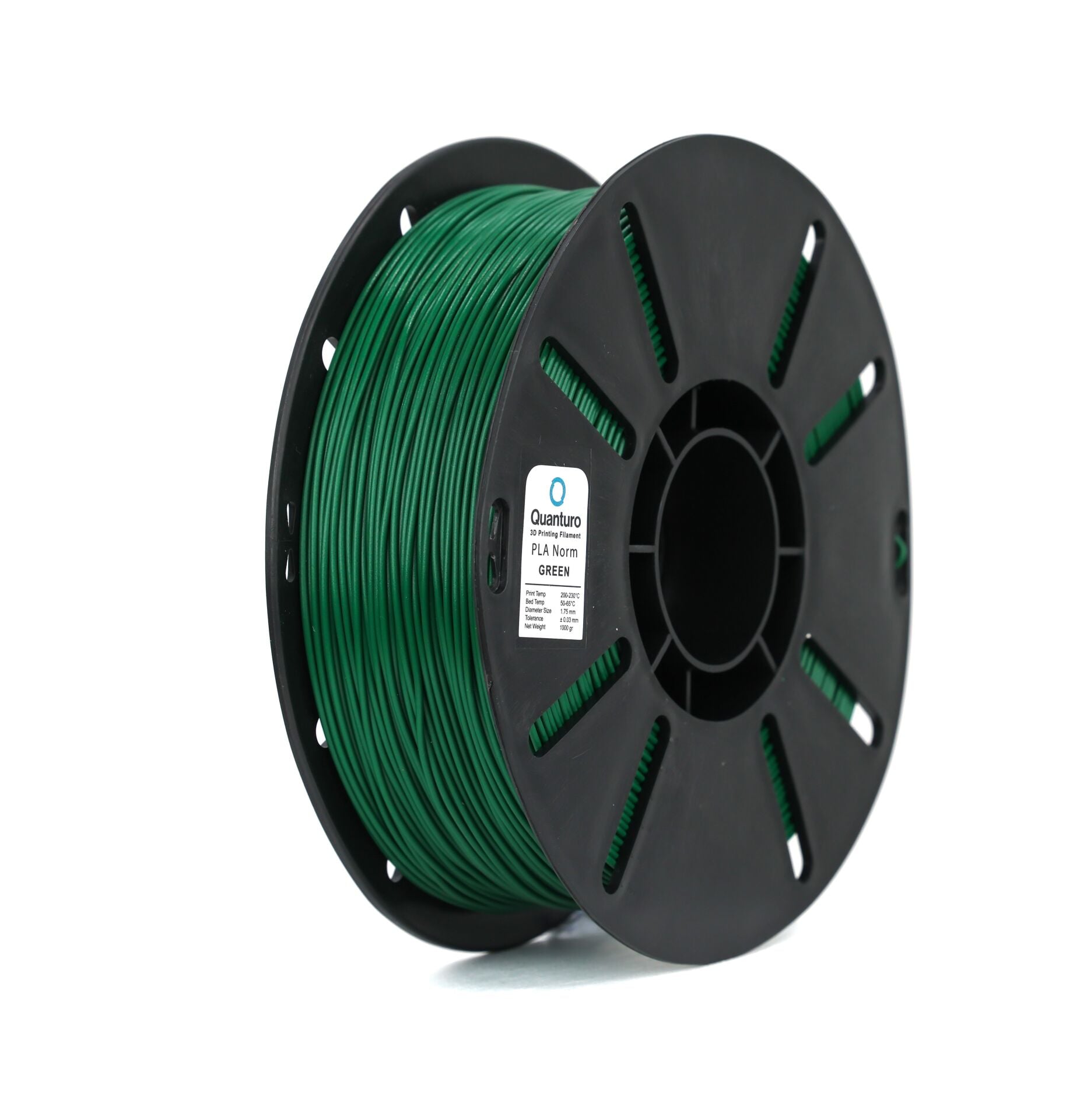 QUANTURO PLA Norm Yeşil (Green) 1,75mm 1kg - bisiparisver