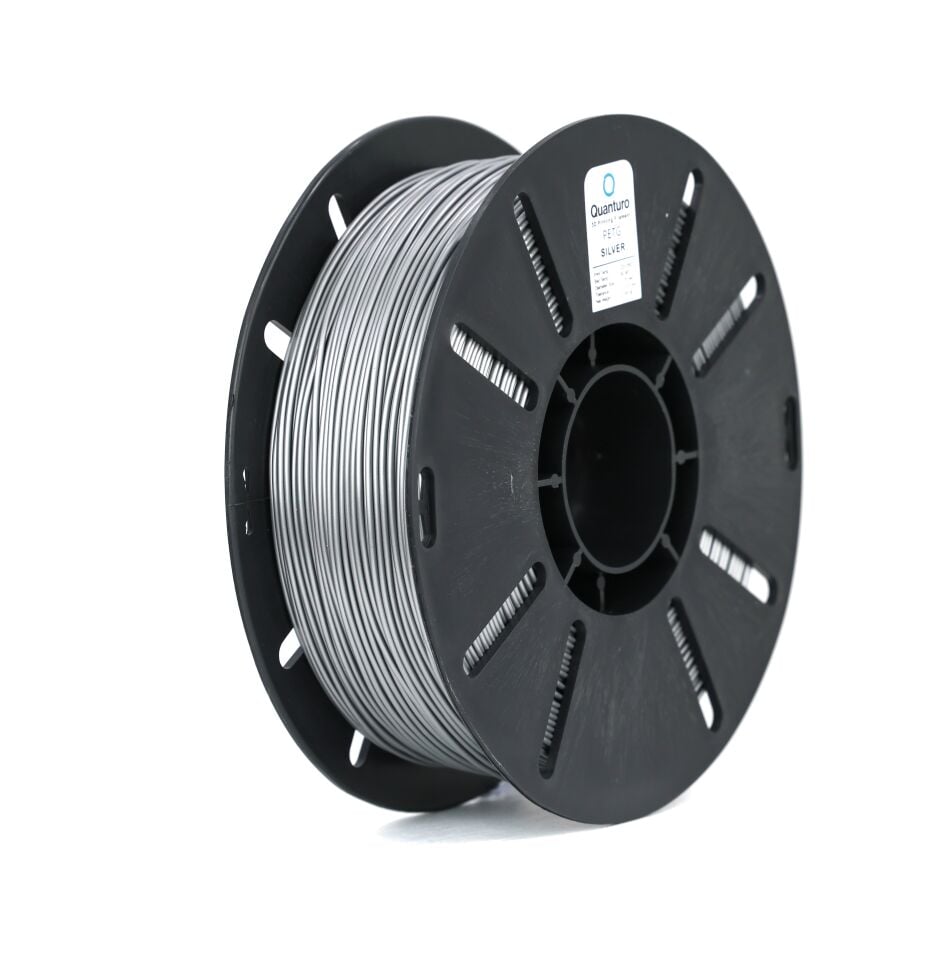 QUANTURO PETG Gümüş (Silver) 1,75mm 1kg - bisiparisver