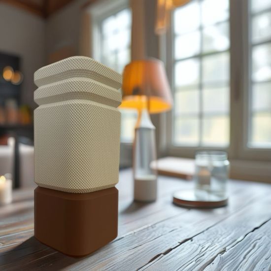 Örgülü Kare Masa Lambası