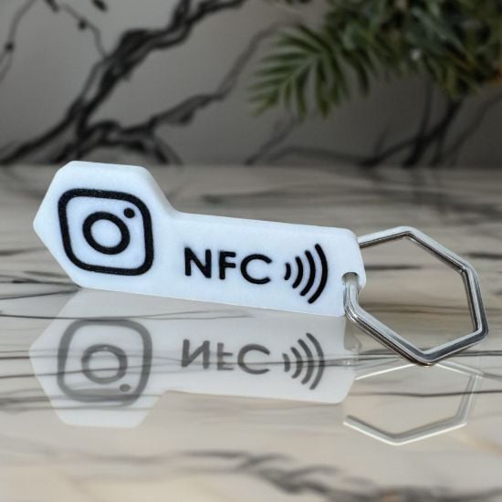 Markaya Özel Tasarım NFC Anahtarlık
