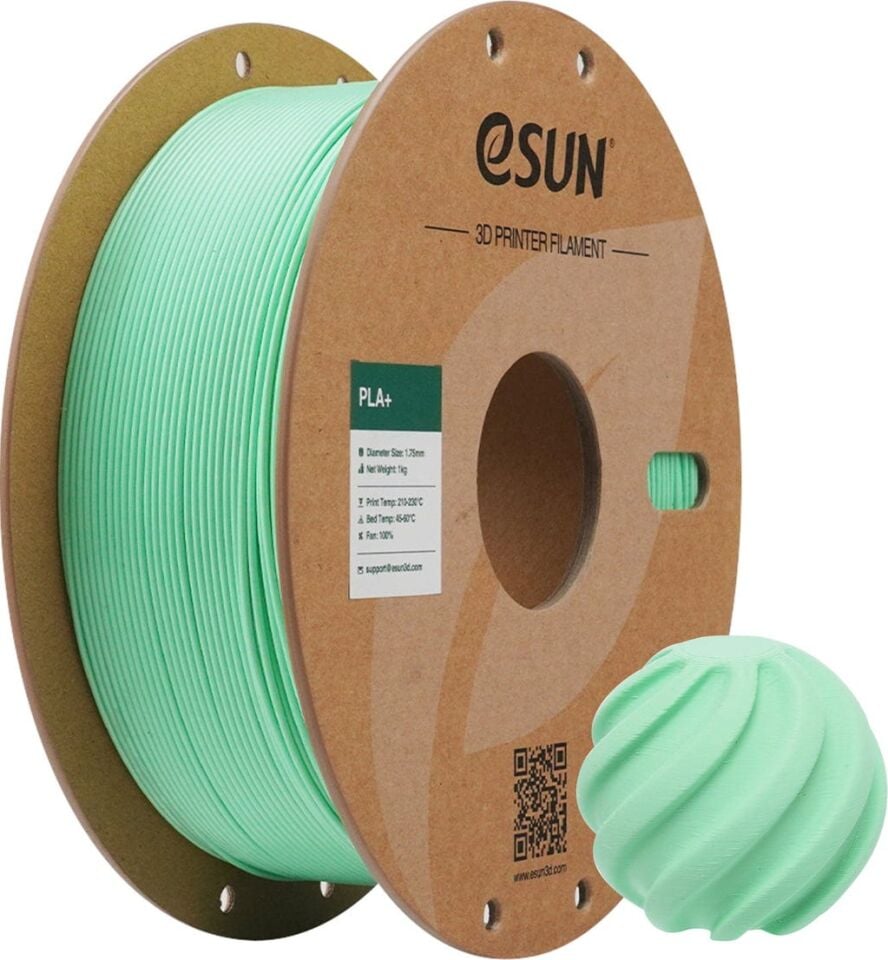 eSUN PLA+ Nane Yeşili Filament 1,75mm 1kg - bisiparisver