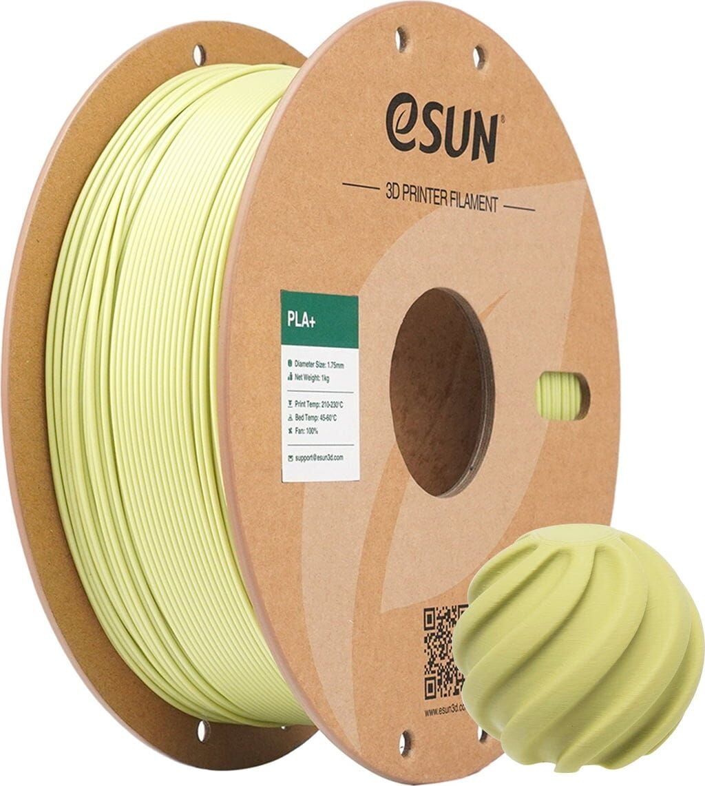 eSUN PLA+ Hardal Yeşili Filament 1,75mm 1kg - bisiparisver