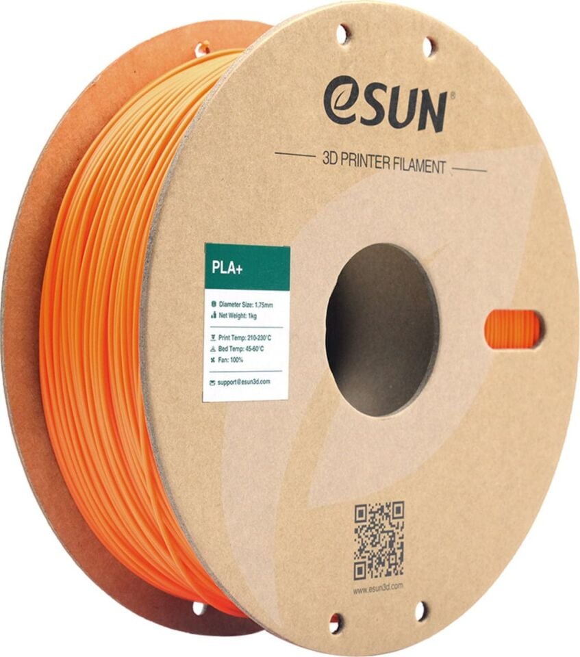 eSUN PLA+ Turuncu Filament 1,75mm 1kg - bisiparisver