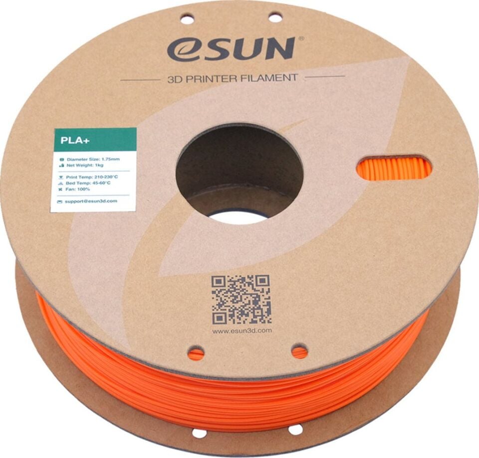 eSUN PLA+ Turuncu Filament 1,75mm 1kg - bisiparisver