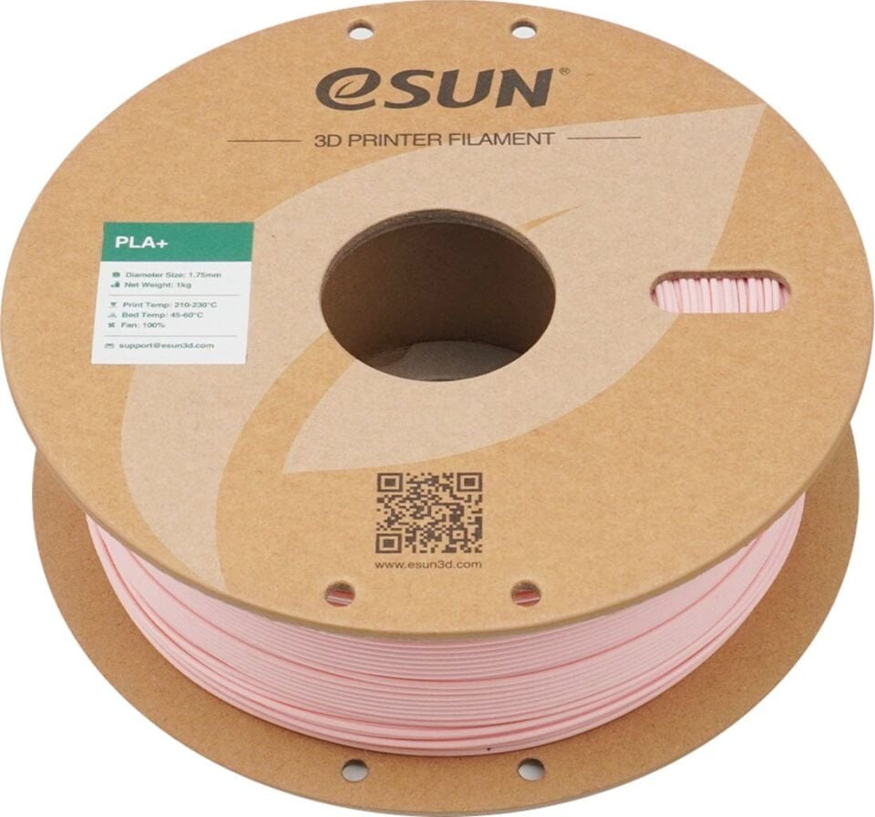 eSUN PLA+ Şeftali Pembesi Filament 1,75mm 1kg - bisiparisver