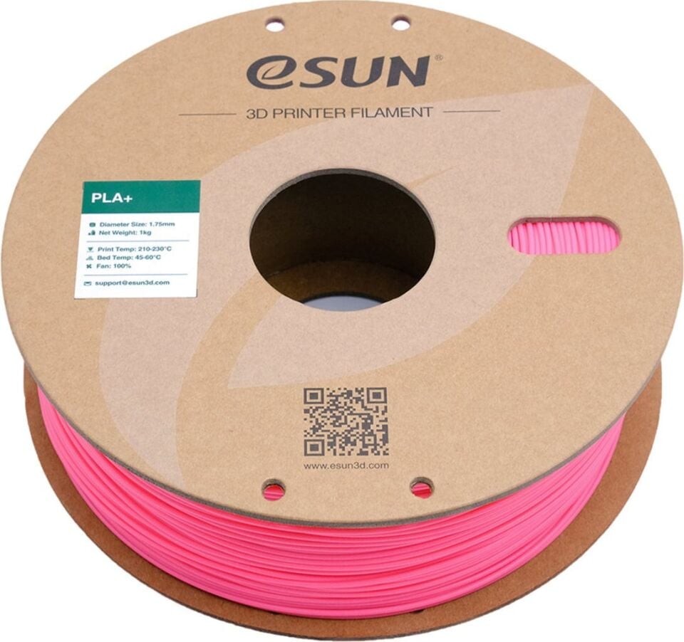 eSUN PLA+ Pembe Filament 1,75mm 1kg - bisiparisver