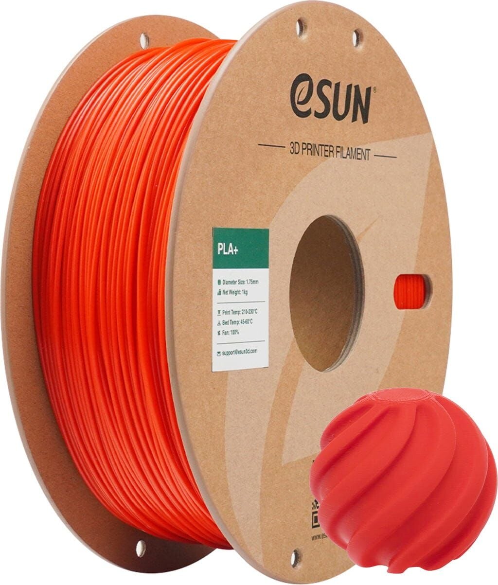 eSUN PLA+ RGB Kırmızı Filament 1,75mm 1kg - bisiparisver