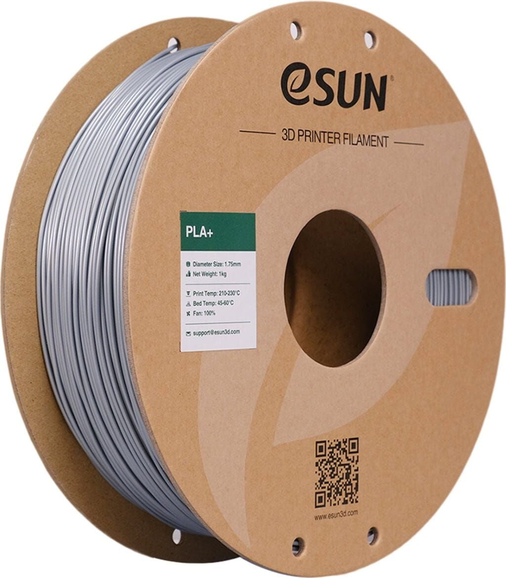 eSUN PLA+ Gümüş Filament 1,75mm 1kg - bisiparisver
