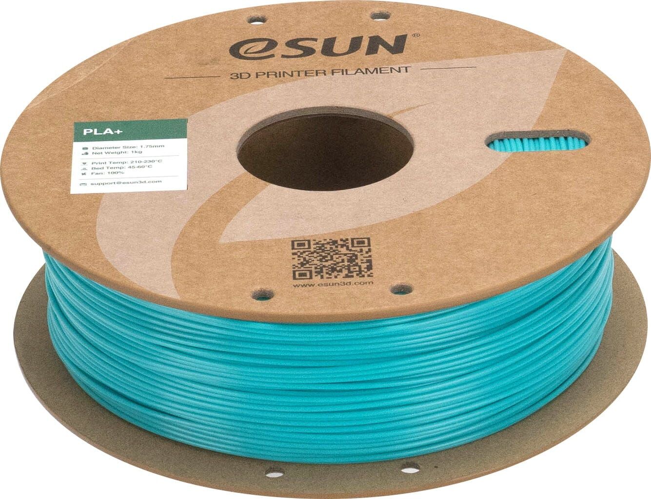 eSUN PLA+ Su Yeşili (Aqua) Filament 1,75mm 1kg - bisiparisver