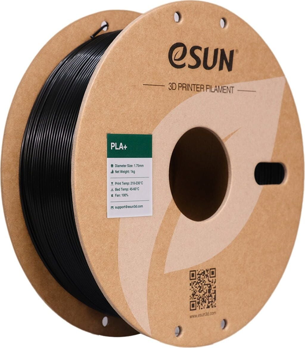 eSUN PLA+ Siyah Filament 1,75mm 1kg - bisiparisver