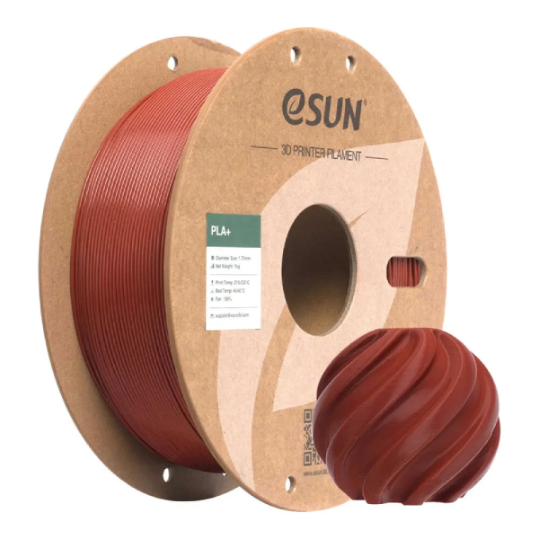 eSUN PLA+ Tuğla Kırmızısı Filament 1,75mm 1kg - bisiparisver