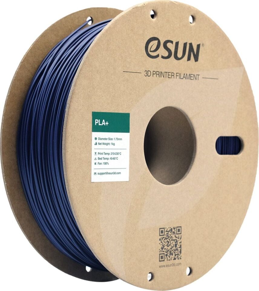 eSUN PLA+ Koyu Mavi Filament 1,75mm 1kg - bisiparisver