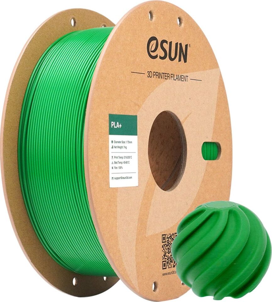 eSUN PLA+ Çimen Yeşili Filament 1,75mm 1kg - bisiparisver