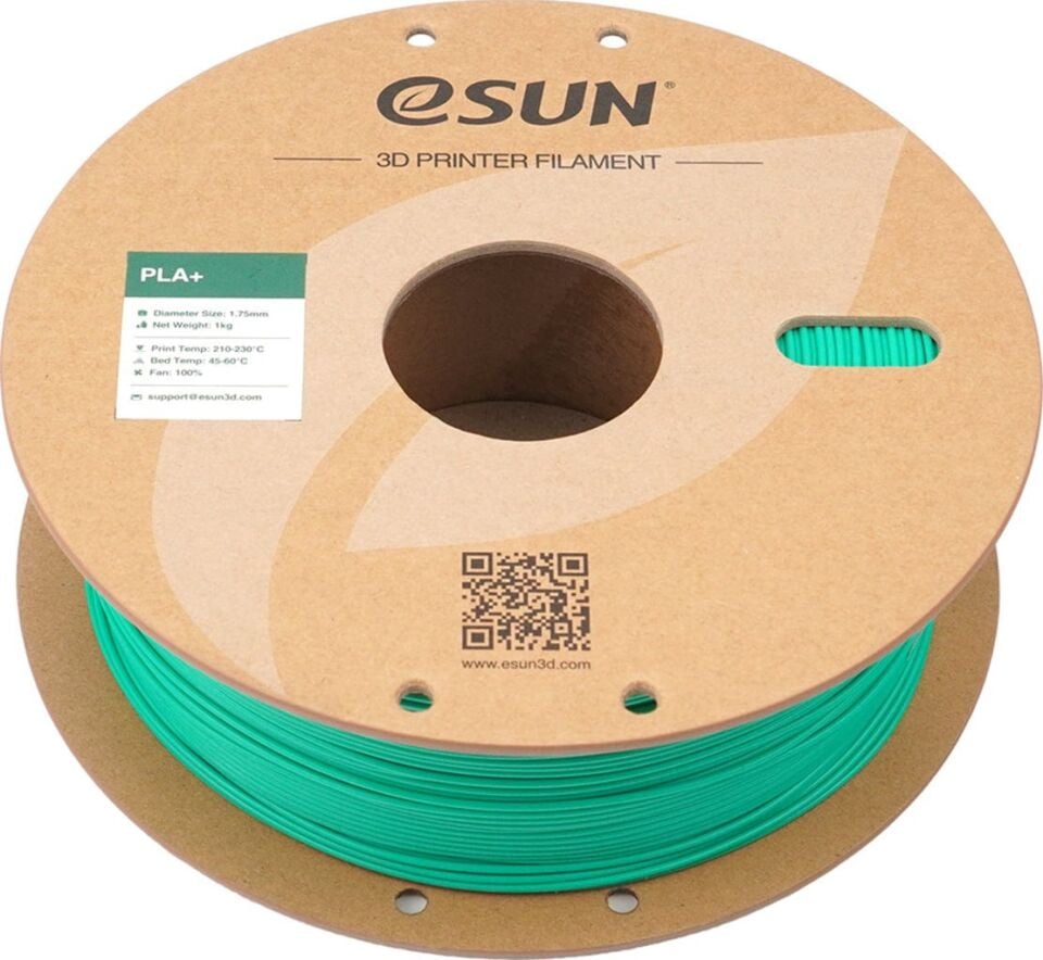 eSUN PLA+ Zümrüt Yeşili Filament 1,75mm 1kg - bisiparisver