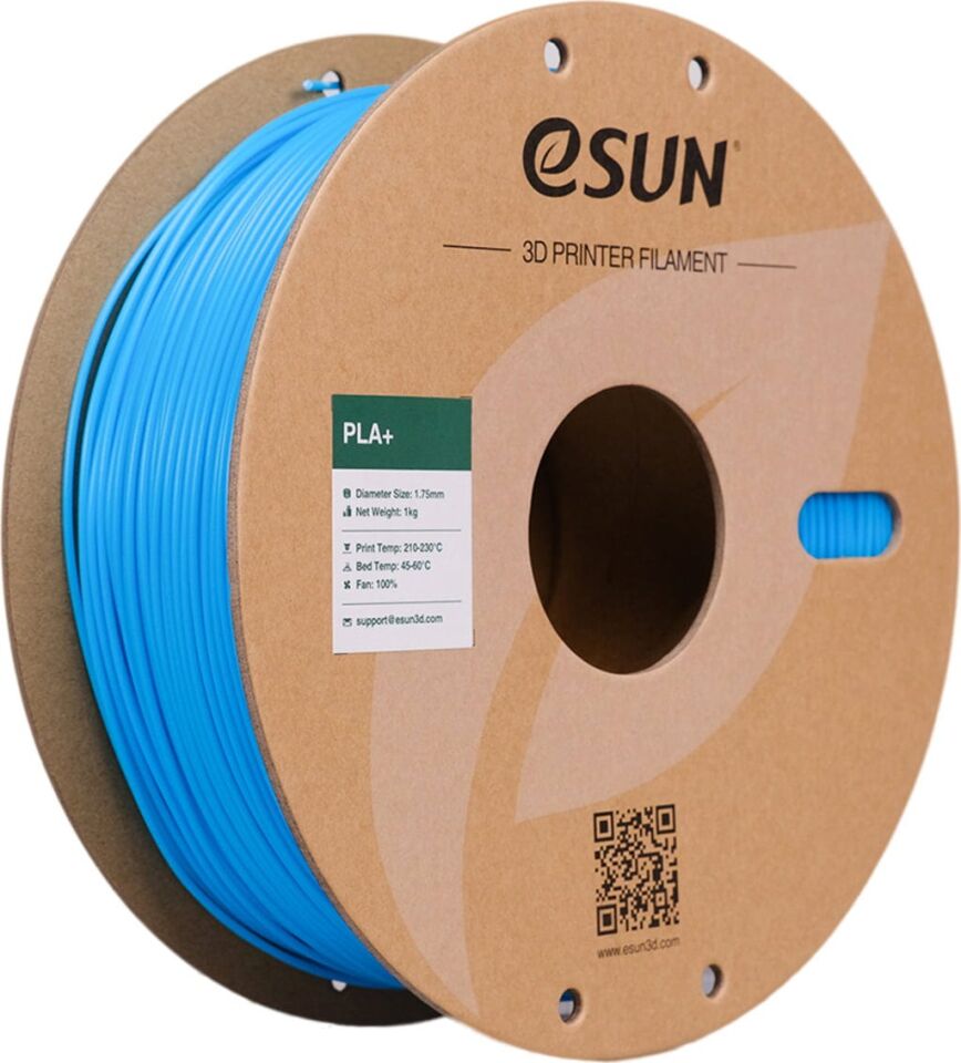eSUN PLA+ Açık Mavi Filament 1,75mm 1kg - bisiparisver