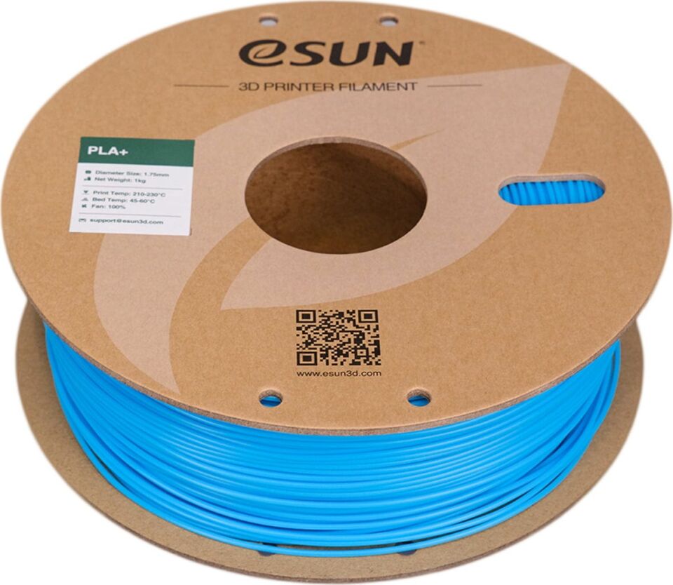 eSUN PLA+ Açık Mavi Filament 1,75mm 1kg - bisiparisver