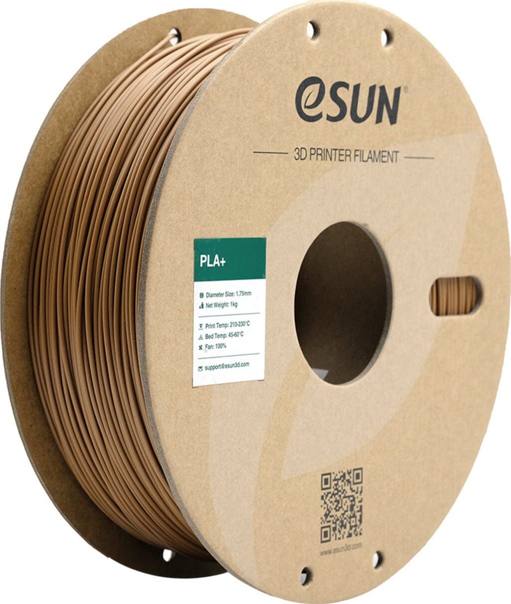 eSUN PLA+ Açık Kahverengi Filament 1,75mm 1kg - bisiparisver
