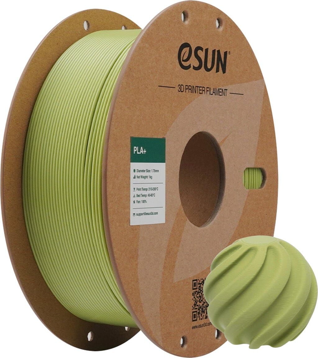 eSUN PLA+ Matcha Yeşili Filament 1,75mm 1kg - bisiparisver