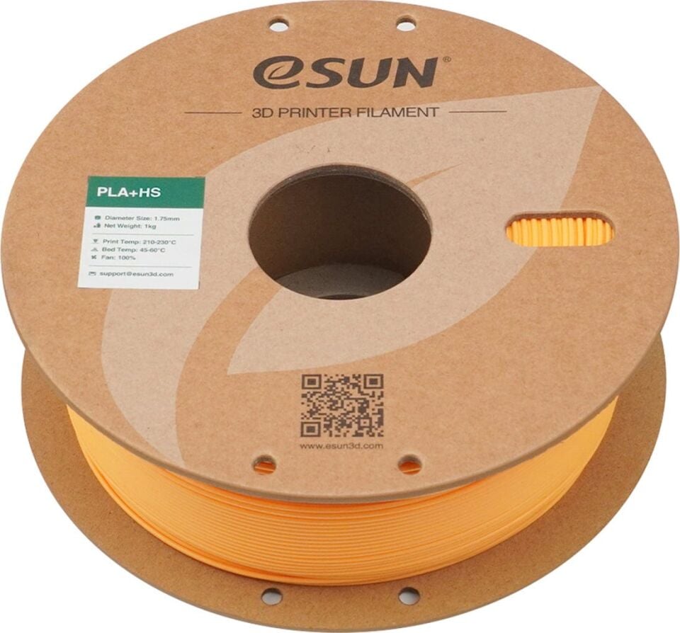eSUN PLA+HS Kayısı Rengi Filament 1,75mm 1kg - bisiparisver