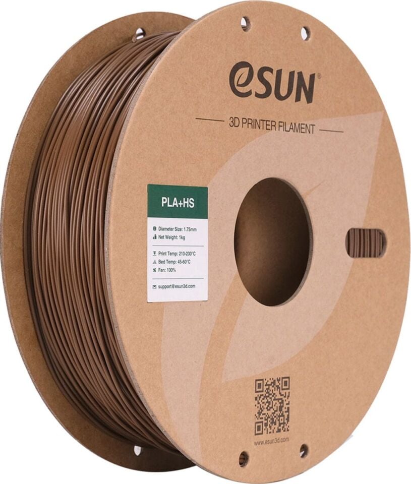 eSUN PLA+HS Kahverengi Filament 1,75mm 1kg - bisiparisver
