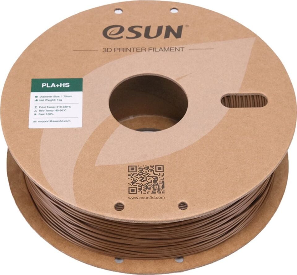 eSUN PLA+HS Kahverengi Filament 1,75mm 1kg - bisiparisver