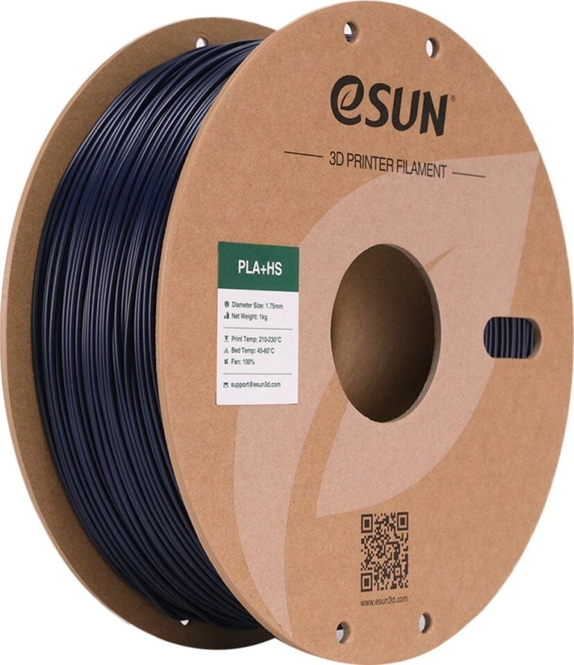 eSUN PLA+HS Koyu Mavi Filament 1,75mm 1kg - bisiparisver