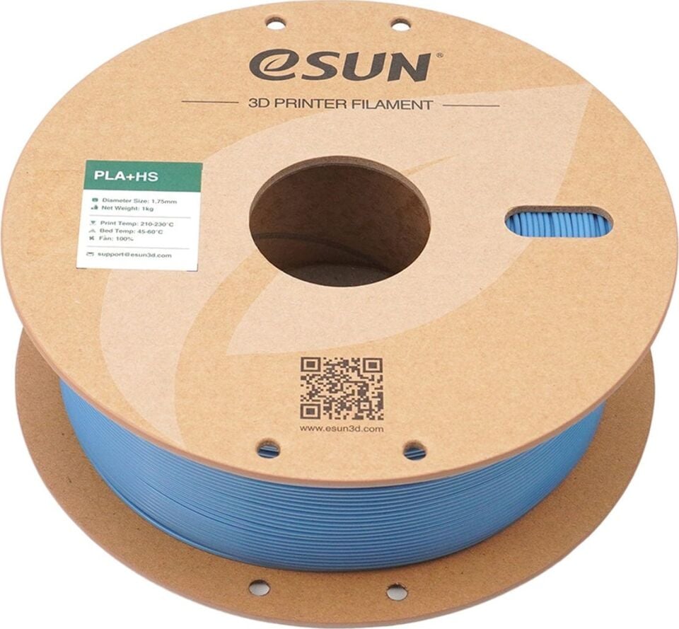 eSUN PLA+HS Pus (Haze) Mavisi Filament 1,75mm 1kg - bisiparisver