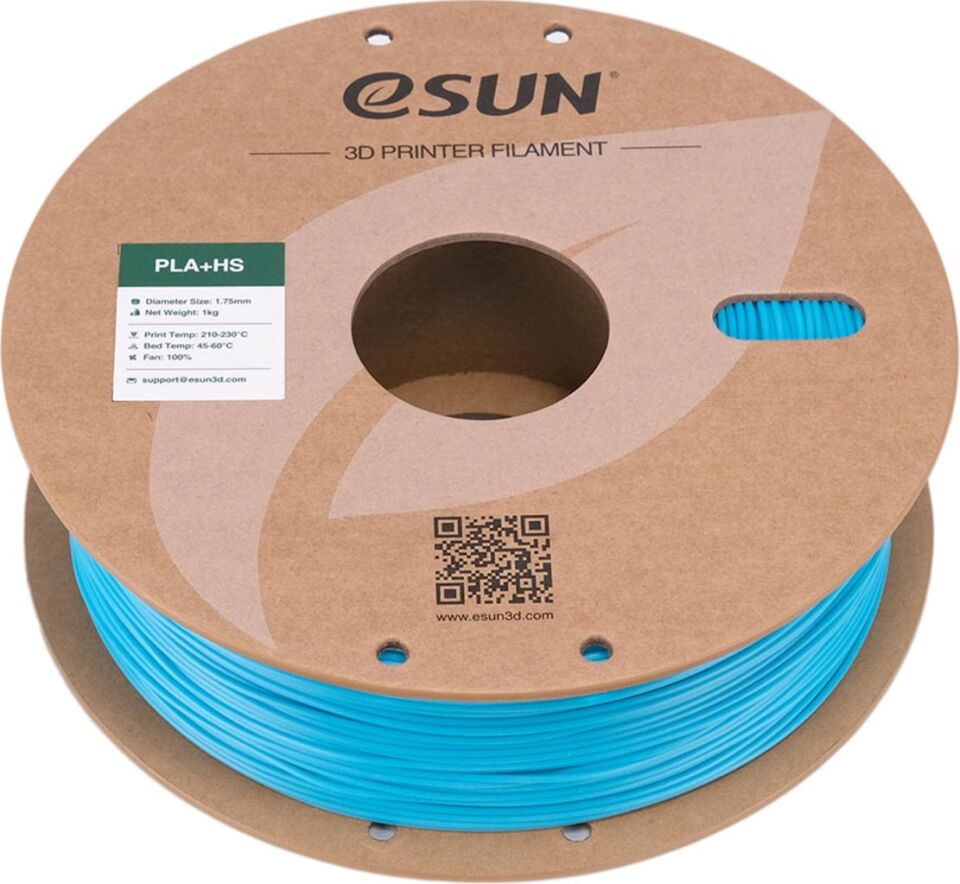 eSUN PLA+HS Açık Mavi Filament 1,75mm 1kg - bisiparisver