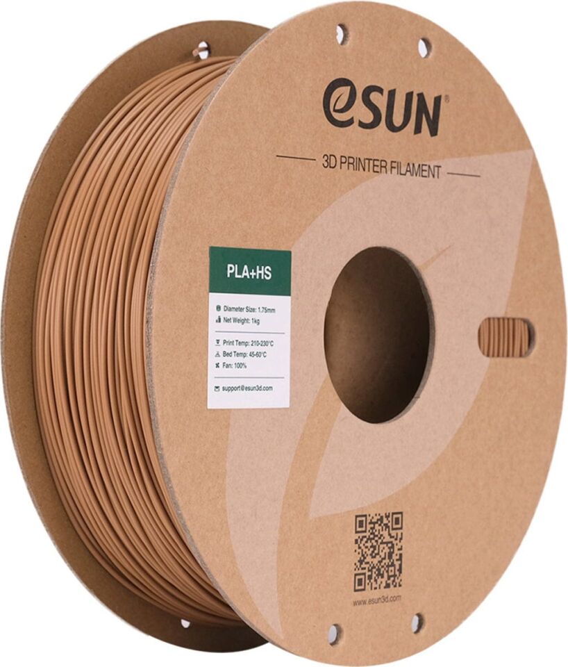 eSUN PLA+HS Açık Kahverengi Filament 1,75mm 1kg - bisiparisver