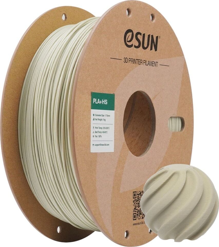 eSUN PLA+HS Açık Haki Filament 1,75mm 1kg - bisiparisver