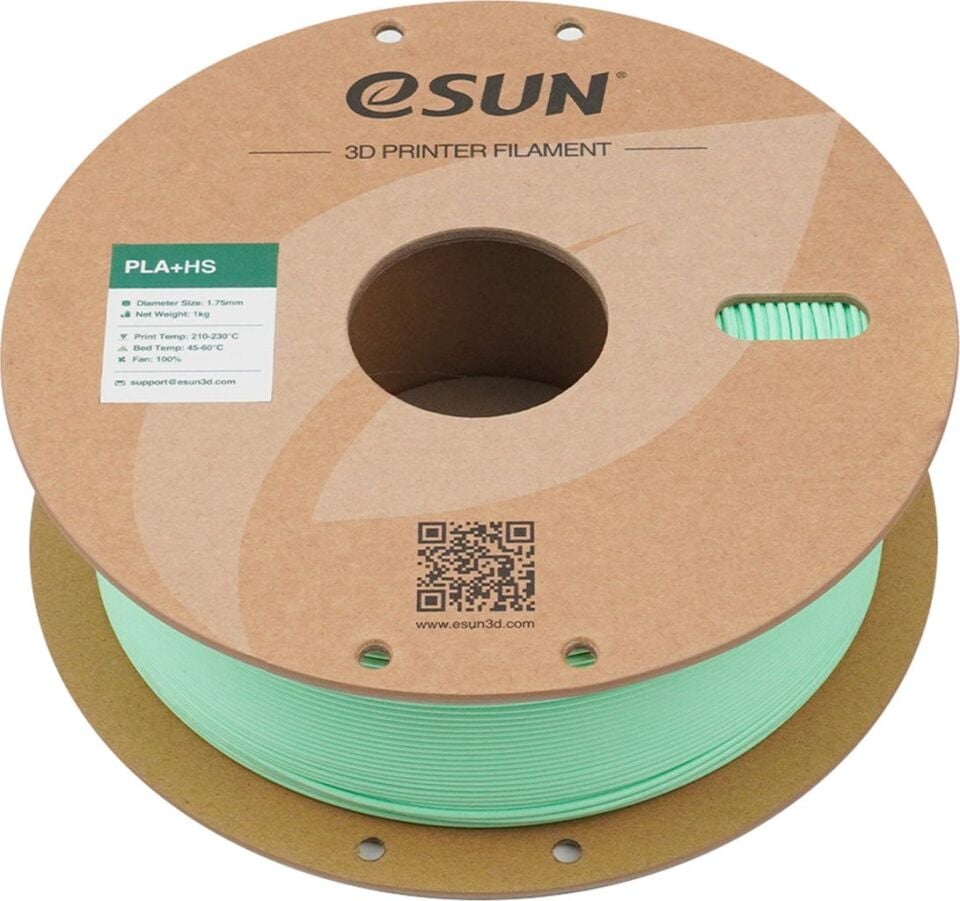 eSUN PLA+HS Nane Yeşili Filament 1,75mm 1kg - bisiparisver