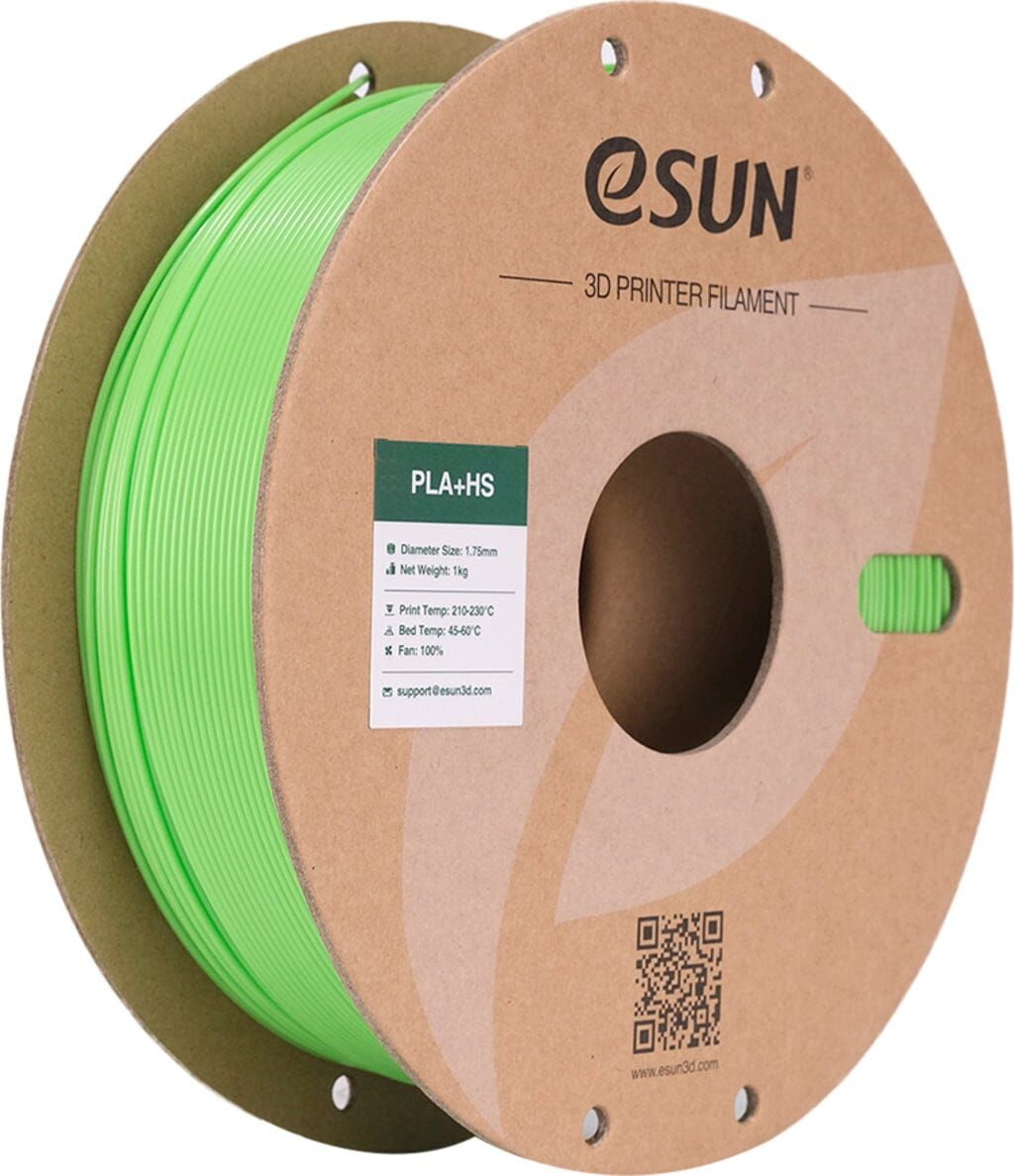 eSUN PLA+HS Zirve Yeşili Filament 1,75mm 1kg - bisiparisver