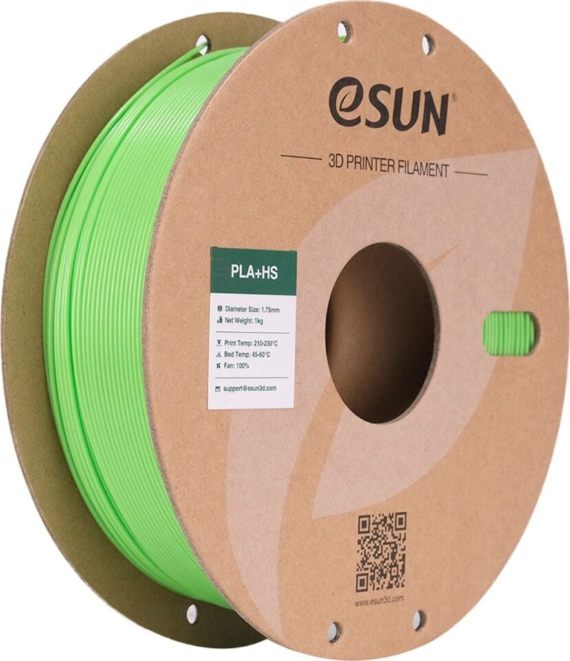 eSUN PLA+HS Zirve Yeşili Filament 1,75mm 1kg - bisiparisver