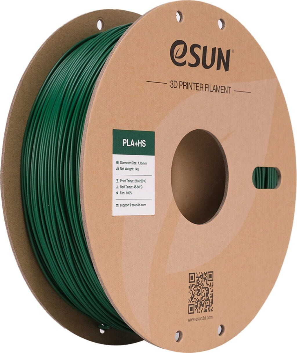 eSUN PLA+HS Çam Yeşili Filament 1,75mm 1kg - bisiparisver