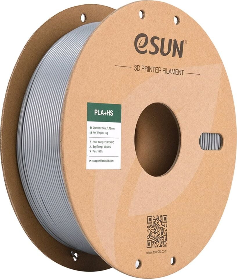 eSUN PLA+HS Gümüş Filament 1,75mm 1kg - bisiparisver