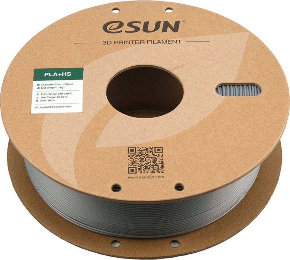 eSUN PLA+HS Gümüş Filament 1,75mm 1kg - bisiparisver