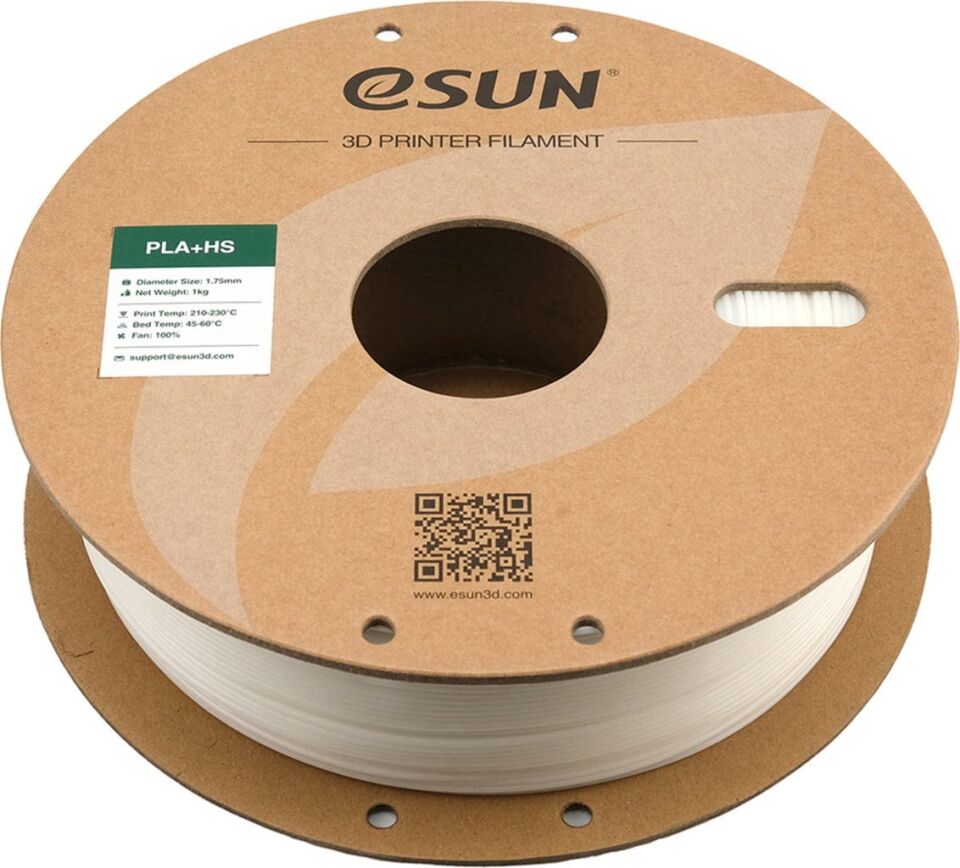 eSUN PLA+HS Beyaz Filament 1,75mm 1kg - bisiparisver