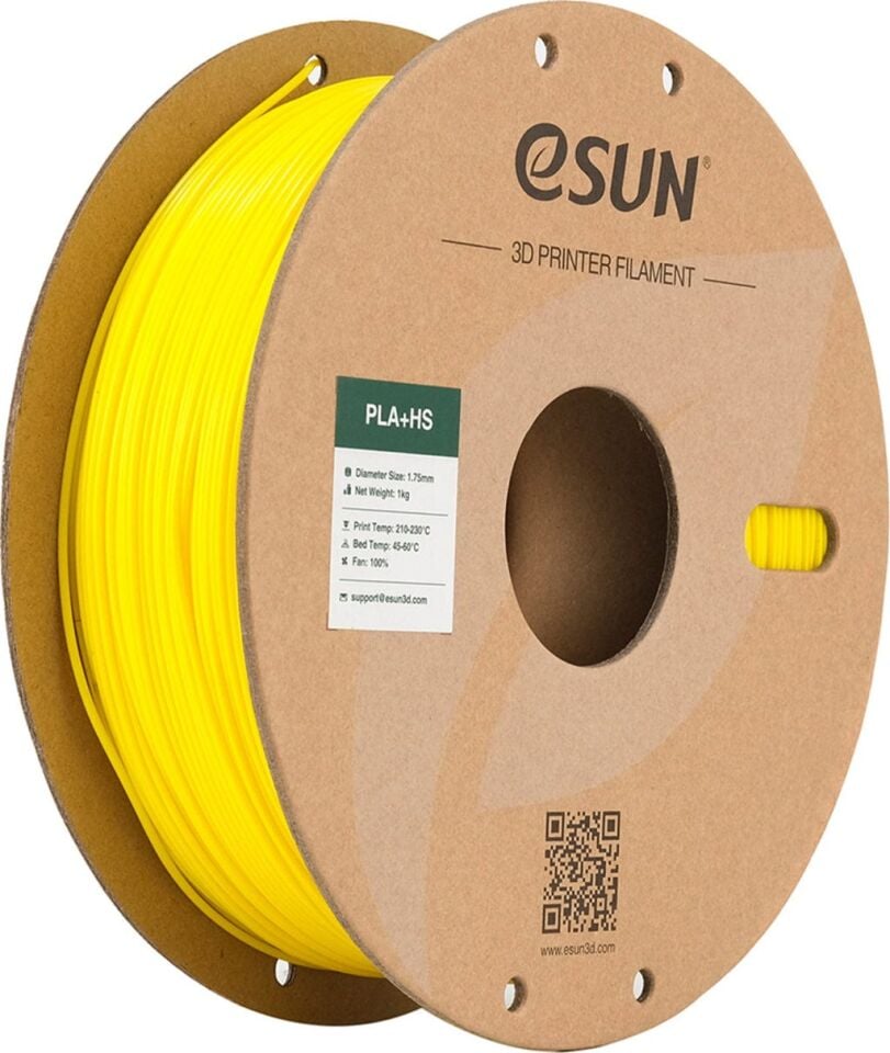 eSUN PLA+HS Sarı Filament 1,75mm 1kg - bisiparisver