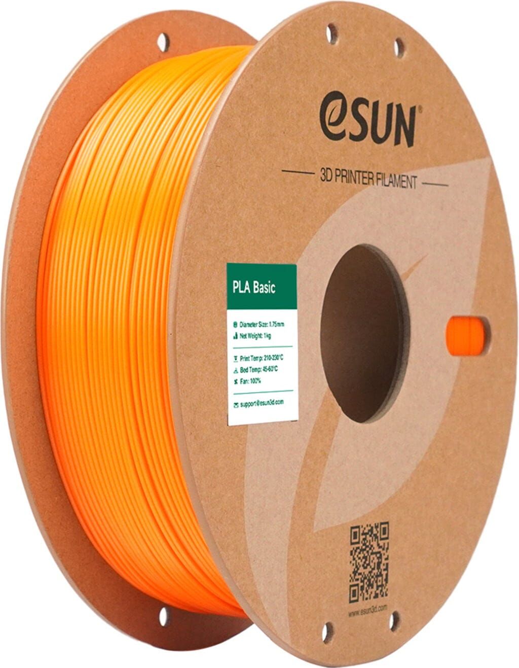 eSUN PLA Basic Turuncu Filament 1,75mm 1kg - bisiparisver