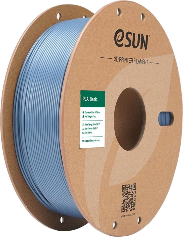 eSUN PLA Basic Açık Gri Filament 1,75mm 1kg - bisiparisver