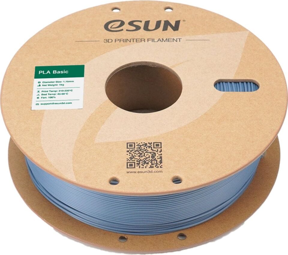 eSUN PLA Basic Açık Gri Filament 1,75mm 1kg - bisiparisver