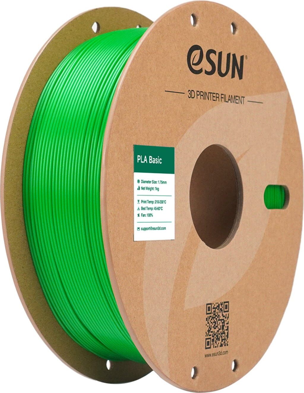 eSUN PLA Basic Yeşil Filament 1,75mm 1kg - bisiparisver
