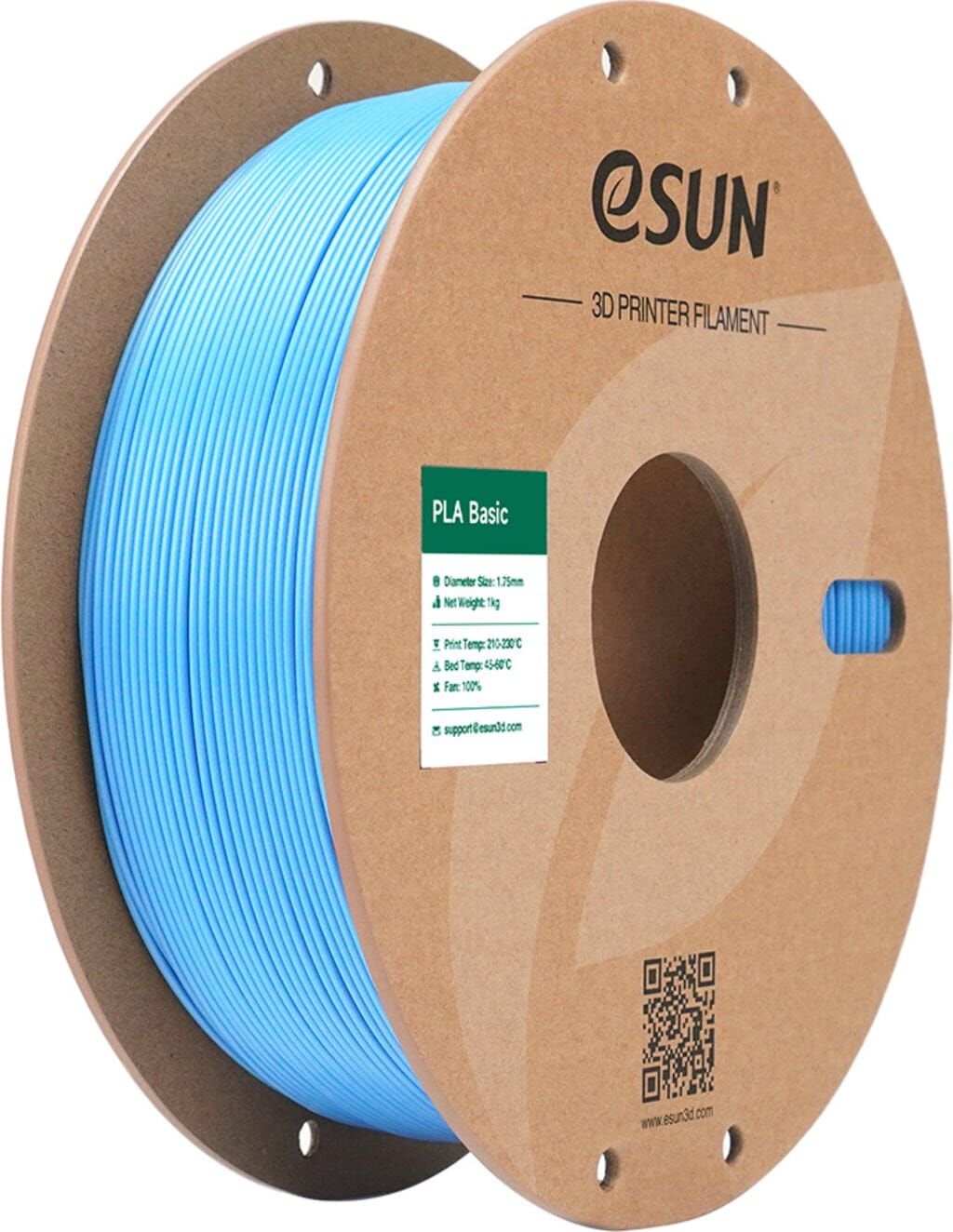 eSUN PLA Basic Açık Mavi Filament 1,75mm 1kg - bisiparisver