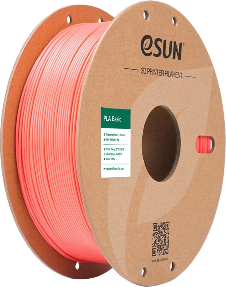 eSUN PLA Basic Pembe Filament 1,75mm 1kg - bisiparisver