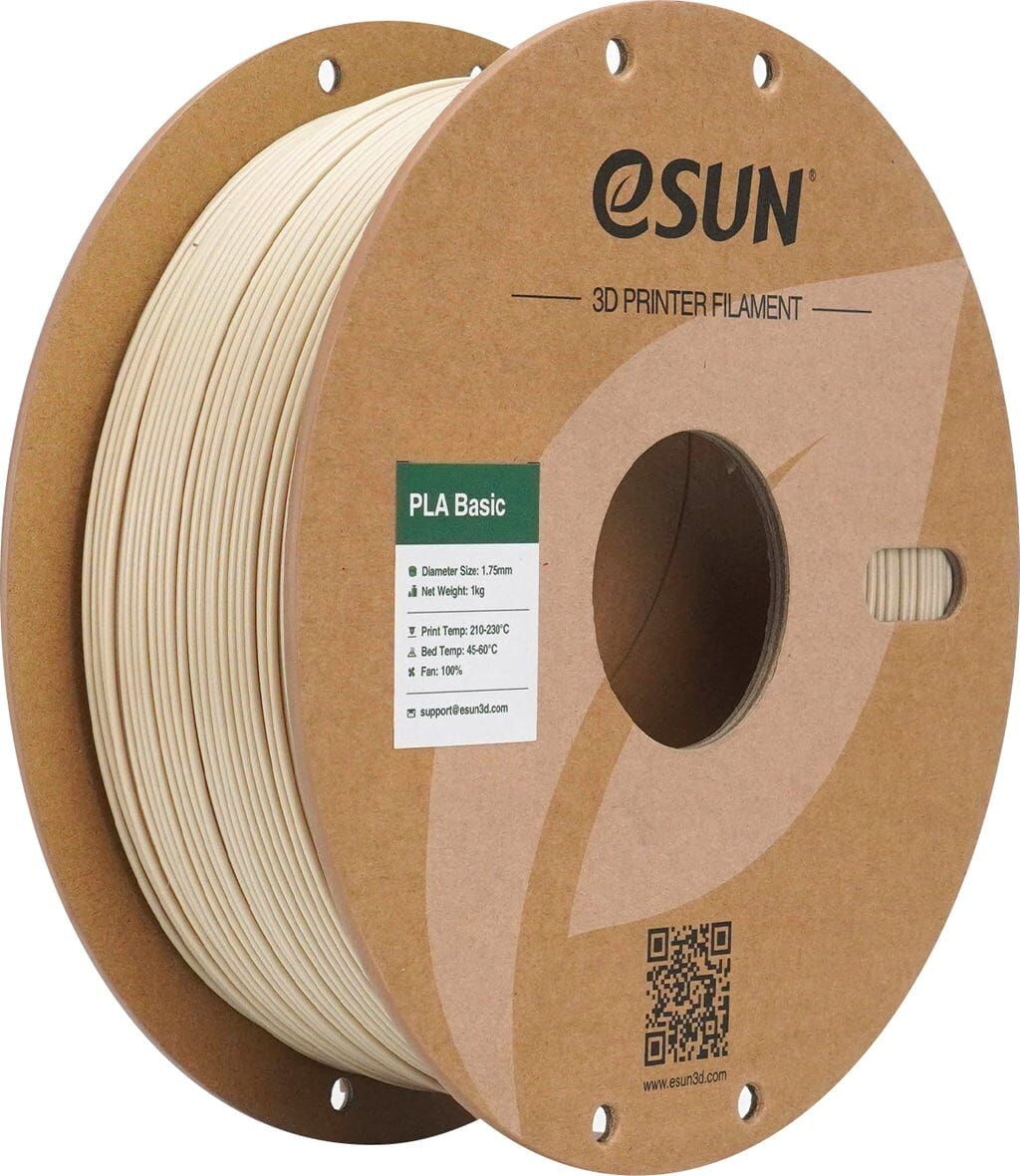 eSUN PLA Basic Kemik Beyazı Filament 1,75mm 1kg - bisiparisver