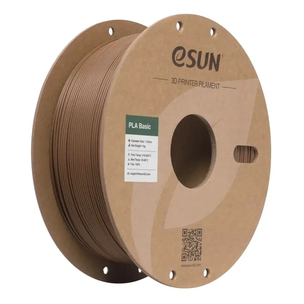 eSUN PLA Basic Kahverengi Filament 1,75mm 1kg - bisiparisver