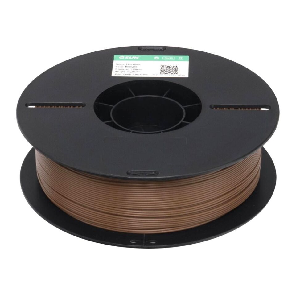 eSUN PLA Basic Kahverengi Filament 1,75mm 1kg - bisiparisver