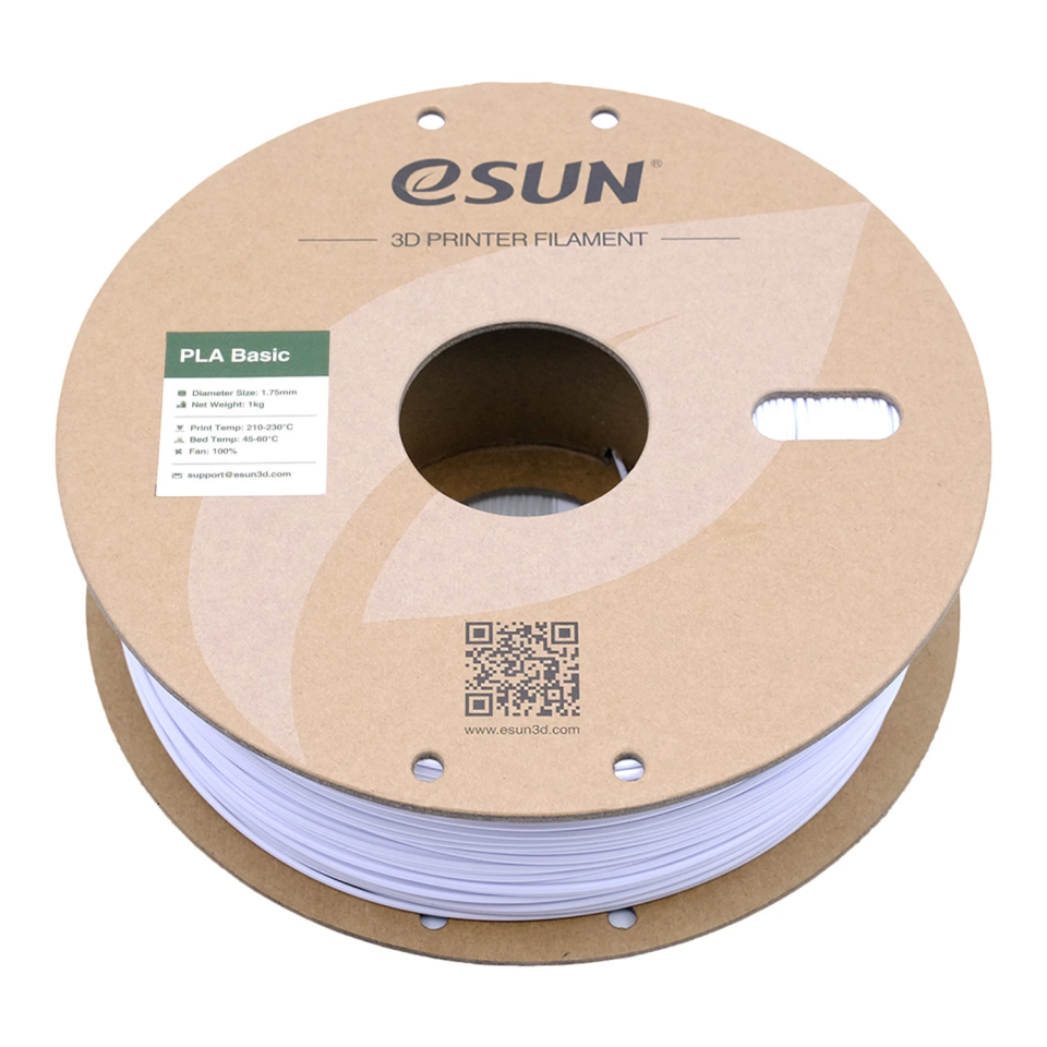 eSUN PLA Basic Soğuk Beyaz Filament 1,75mm 1kg - bisiparisver