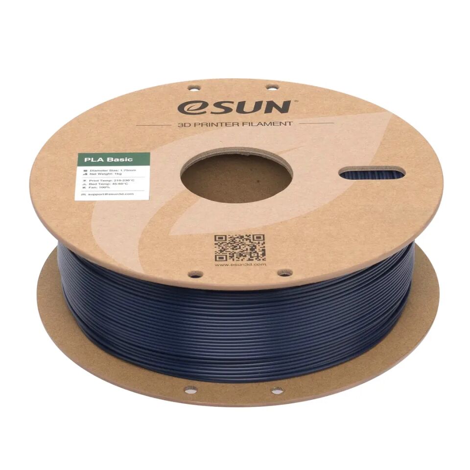 eSUN PLA Basic Koyu Mavi Filament 1,75mm 1kg - bisiparisver