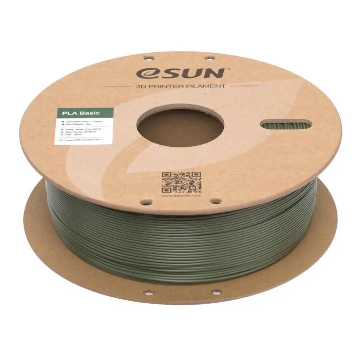 eSUN PLA Basic Zeytin Yeşili Filament 1,75mm 1kg - bisiparisver